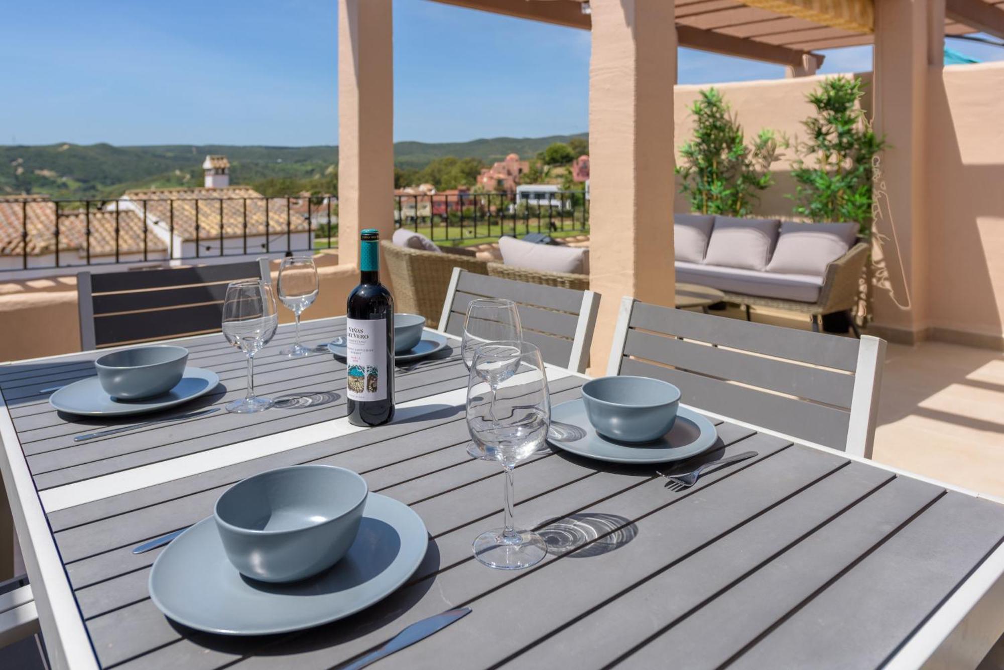 2247-Duplex 3 Bedrooms With 2 Terraces Манилва Екстериор снимка